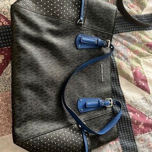 Michael Kors black and blue